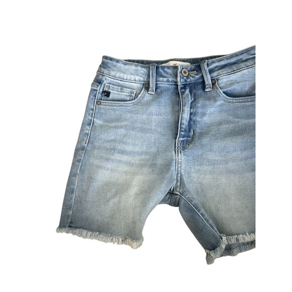 KANCAN Girls Light Wash Shorts Size Medium (8/10) - Picture 2 of 8